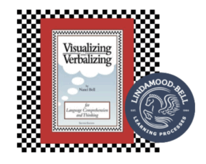Cover of the book Visualizing and Verbalizing by Nanci Bell with Lindamood-Bell Learning Processes logo.